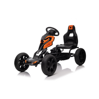 Minamas vaikiškas kartingas HATIS, oranžinis/juodas