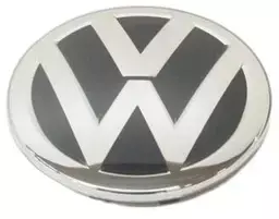 VAG VW Touareg aukštas chromo/juodas priekinis radiatoriaus emblema originali 760853601DJZA