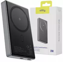 Allity Sp. z o.o. Allity Sp. su o.o. Allity wireless power bank APB-300 PD QC 20W 10000 mAh magnetic pilka