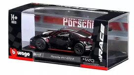 BBU 1:43 Race Porsche 911 GT3R BlackLaunch 38321