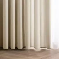 Užuolaida Carli AmeliaHome 140 × 240 cm, šviesiai smėlio spalvos