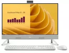 Stacionarus kompiuteris Visiškai integruotas kompiuteris - Dell EC27250, Intel Core i7, 16GB RAM, 1 TB SSD, Jutiklinis, Baltas