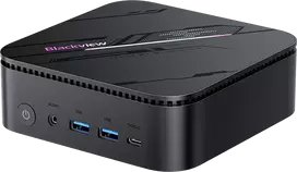 Blackview miniPC MP100 Pro i5-12450H iki 4,4HGz 16/512 WiFi 6 BT 5.2 LAN RJ45 USB 3.1Gen1x4 USB 3.1Gen2x2 TypeC PDx1 HDMI DP Windows 11Pro Pilkas