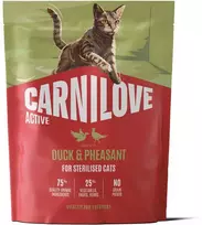Vafo Praha Sro Carnilove Active antiena & fazanas Adult Sterilised kačių maistas 0,4kg
