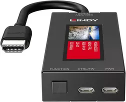 HDMI Signal Analyzer - Lindy HDMI 8K60 Signalų Analizatorius 8K60Hz 40Gbps