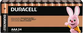 Duracell AAA / LR03 šarminės baterijos, 24 vnt.