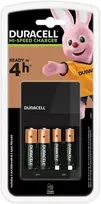 Duracell CEF14 baterijų įkroviklis + 2 x R6/AA 1300 mAh + 2 x R03/AAA 750 mAh