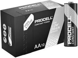 Duracell Procell Constant AA / LR6 šarminės baterijos, 10 vnt.