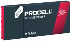 Duracell Procell Intense AA / LR03 šarminės baterijos, 10 vnt.