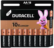 Duracell AA / LR6 šarminės baterijos, 18 vnt.