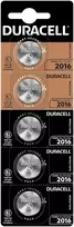 Elementai Duracell CR2016, 3V, 5vnt.