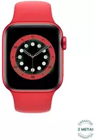Atnaujintas Apple Watch Series 6 44mm Aliuminio GPS / Raudona (būklė kaip naujas)