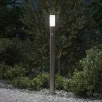Pakabinamas šviestuvas Apsauginis šviestuvas su jutikliu, 110 cm, nerūdijantis plienas, IP44