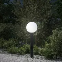 Pakabinamas šviestuvas Šviestuvas su stulpeliu, 80 cm, juodas, IP44