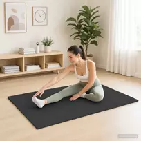 Grindų Kilimai 50 vnt. Juoda 18 m² EVA puta