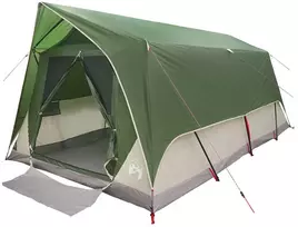 Tunelinė palapinė Žalia 10 asmenų Poliesteris ir plienas