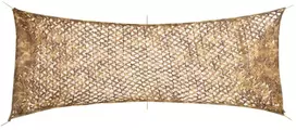 Maskuojantis tinklas su daiktadėže, 525x205 cm, smėlio spalvos