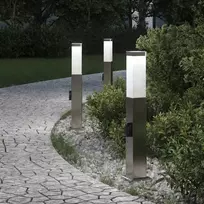 Pakabinamas šviestuvas Šviestuvai su išleidimo anga, 3 vnt., 50 cm, nerūdijantis plienas, IP44