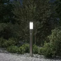 Pakabinamas šviestuvas Apsauginis stulpelis su jutikliu, 80 cm, nerūdijantis plienas, IP44