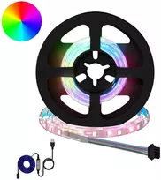 LED juosta 12 vnt. Juoda ir permatoma Varis ir plastikas