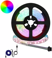 LED juosta 12 vnt. Juoda ir permatoma Varis ir plastikas