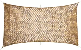 Maskuojantis tinklas su daiktadėže, 506x279 cm, smėlio spalvos