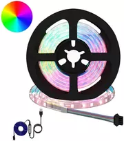 LED juosta 12 vnt. Juoda ir permatoma Varis ir plastikas