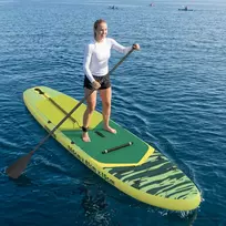 SUP lenta su sėdyne 2-in-1 POSEIDON 366 x 81 x 15 cm Žalia