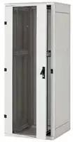 Grindų lentyna 19 Triton 15U 600x800 mm stiklinės priekinės durys su nuimamomis šoninėmis / galinėmis panelėmis aktyviai ventiliacijai, viršutinės / apatinės / galinės kabelių prieigos sekcijos IP20, juoda