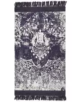 Kilimas AKARSU, violetinis, 80 x 150 cm, viskozė