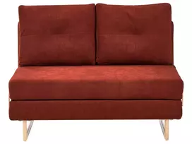 Dvivietė išskleidžiama sofa JERSLEV, raudona
