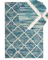 Kilim BELENLI melsvas, 140 x 200 cm, vilna