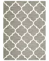 Kilimas YALOVA pilkas 160 x 230 cm vilnos