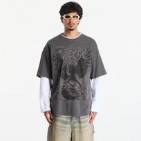 Nike Men's Basketball Oversized T-Shirt Black - Dydis M (IM5036-010 Marškinėliai)