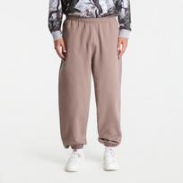 Nike Solo Swoosh Men's Cuffed Fleece Pants Mink Brown/ Mink Brown/ White - Dydis XL (HV1088-214 Kelnės)