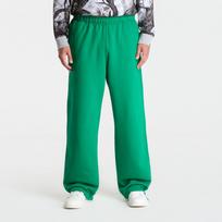 Nike Solo Swoosh Men's Fleece Open-Hem Pants Court Green/ Court Green/ White - Dydis XL (HV1090-319 Kelnės)