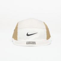 Nike Fly Dri-FIT Unstructured Swoosh Cap Lt Orewood Brn/ Anthracite/ Black - Dydis S/M (FB5624-104 Kitos kepurės)
