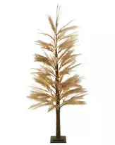 LED sodo dekoracija HAUGANES eglutė 190 cm smėlio spalvos