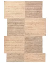 Kilimėlis SANGLI smėlio spalvos 160 x 230 cm džiutas