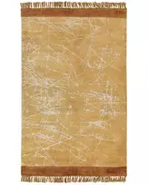 Kilimas HANLI oranžinis 160 x 230 cm viskozė