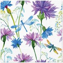 Popierinės servetėlės PAW SDL133200, 33 cm x 33 cm, įvairių spalvų, 20 vnt.