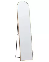 Pastatomas veidrodis BAGNOLET 150 cm metalinis auksinis