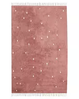 Kilimas ASTAF šviesiai raudonas 140 x 200 cm medvilninis