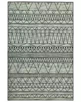 Kilimas KEBAN juodas 160 x 230 cm