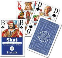 1 kortelė "Skat" "Skat (septynetų kaladė)" Piatnik