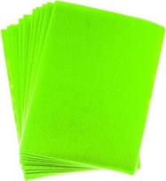 A4 žalios spalvos veltinis 2mm 10vnt - Brewis
