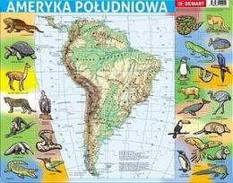 Rėminiai galvosūkiai - Fizinė Pietų Amerika - Kolektyviniai darbai