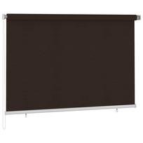 vidaXL Lauko roletas, 225 (plotis) x 140 (aukštis) cm, rudos spalvos