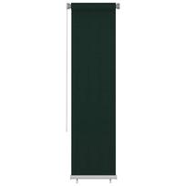 vidaXL Lauko roletas, 65 (plotis) x 230 (aukštis) cm, tamsiai žalios spalvos, HDPE