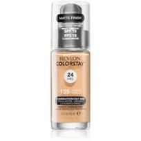 Revlon Cosmetics ColorStay™ SPF 15 ilgai išliekantis matinio efekto makiažo pagrindas riebiai ir mišriai odai atspalvis 135 Vanilla 30 ml